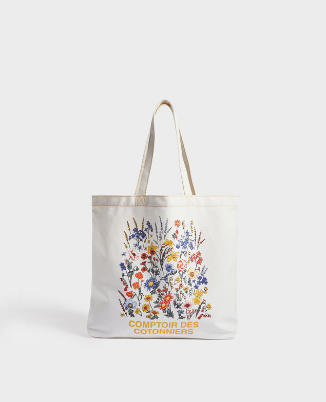 Bolso de tela estampada Gold fusion