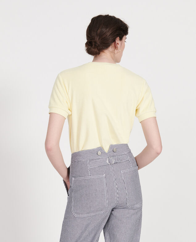 Camiseta de algodón Tender yellow