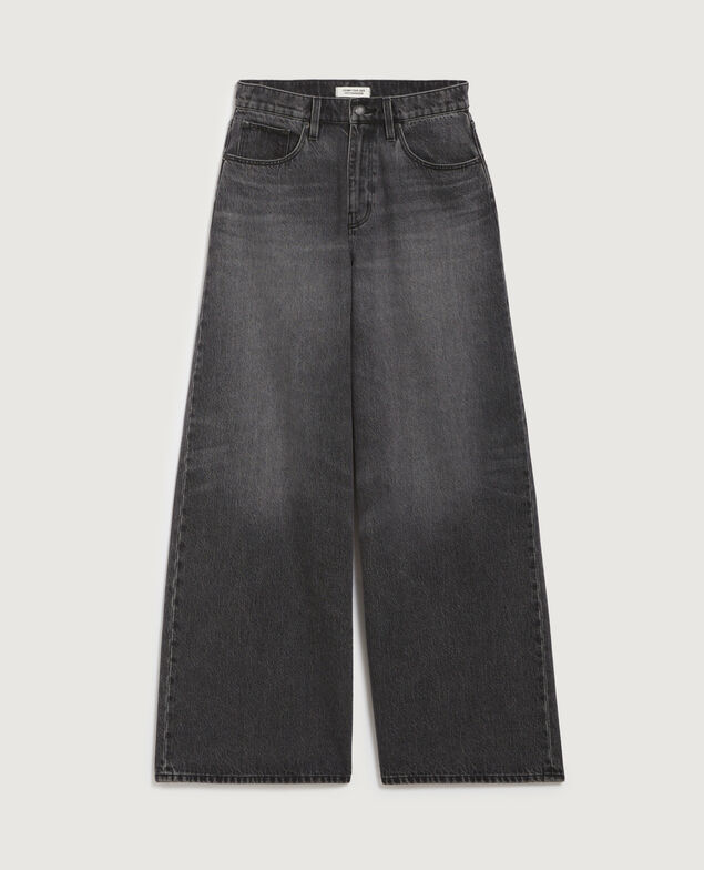 Jeans anchos K081 dark gray