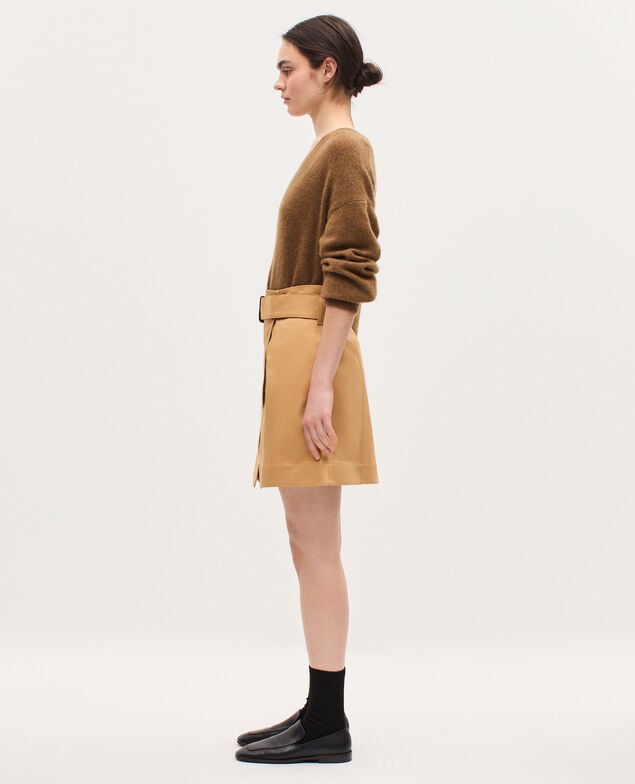 Falda corta cruzada K320 prairie sand