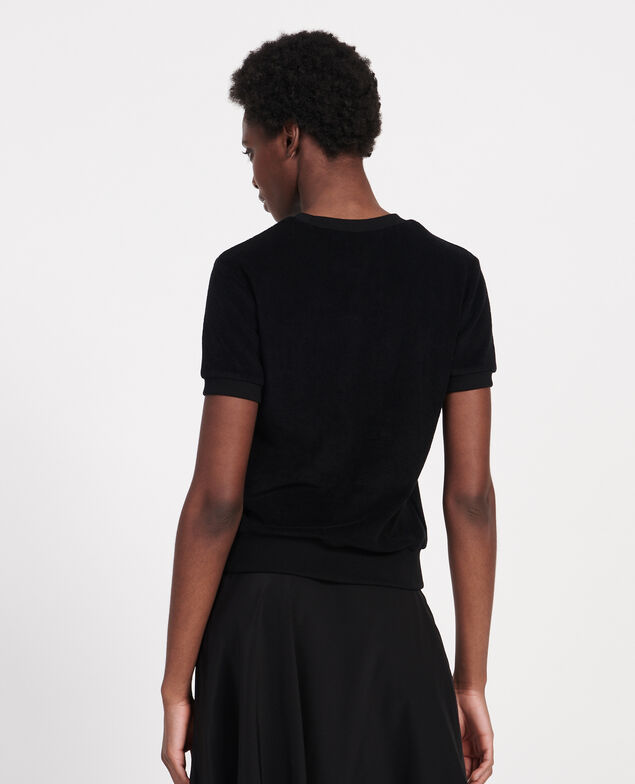 Camiseta de algodón Black beauty
