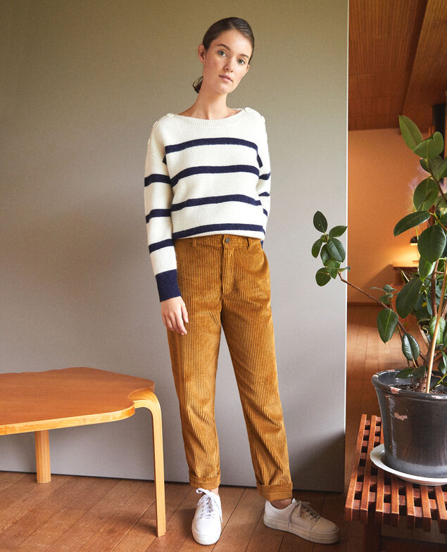 Pantalón de pana gruesa Golden brown