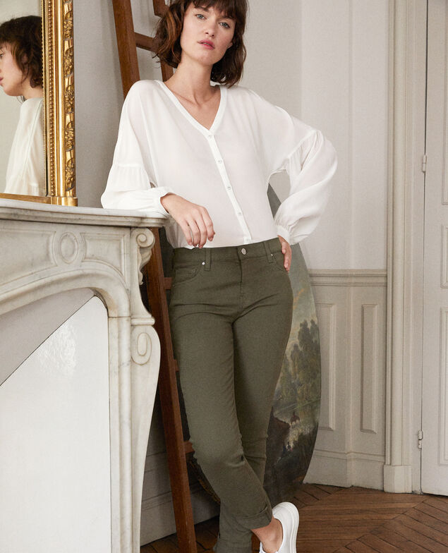 Jeans corte slim Olive night