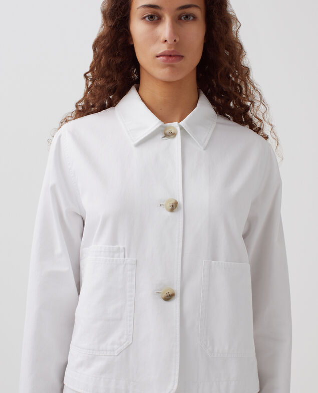 Chaqueta workwear H001 brillant white