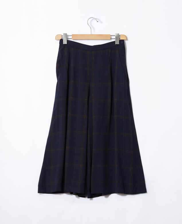  Falda pantalón acampanada Azul