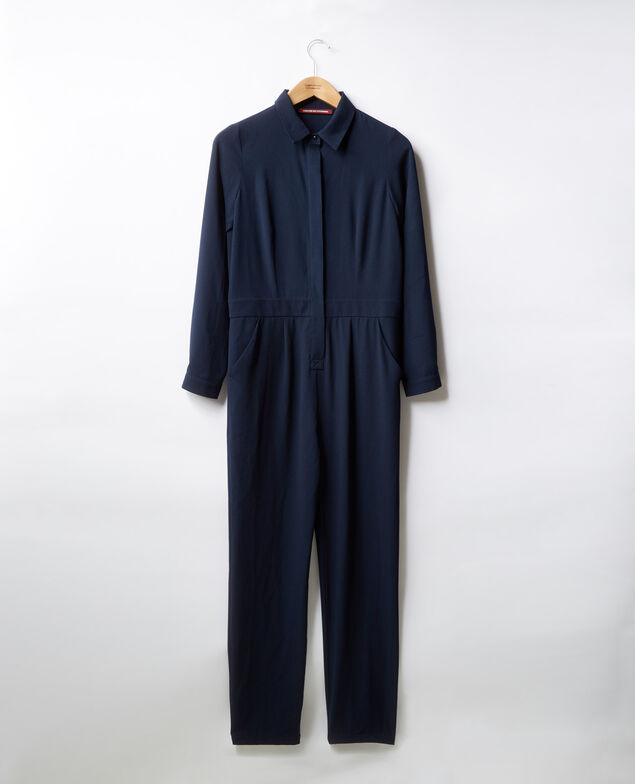 Mono camisa fluida Navy