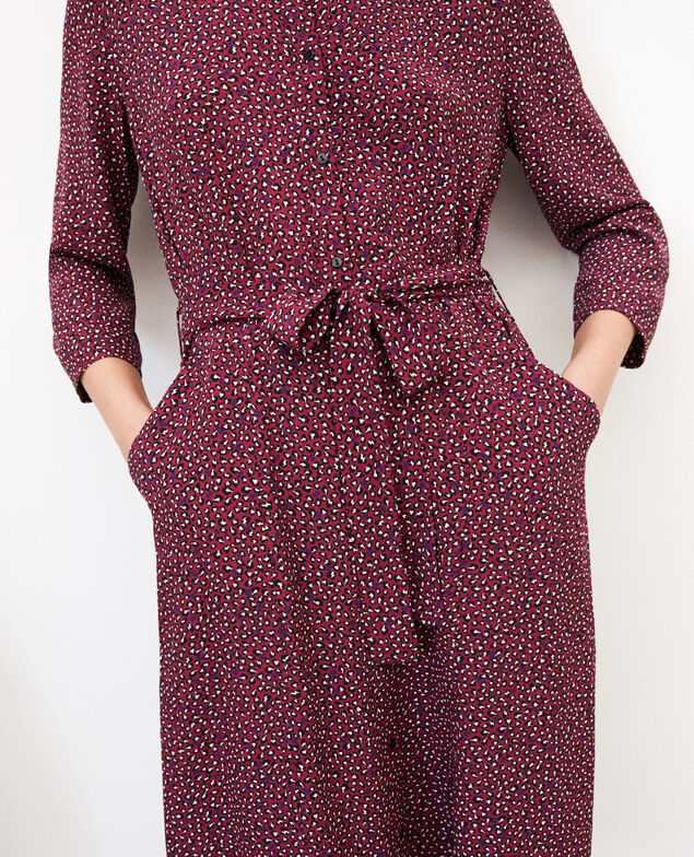 Vestido camisero  Rojo