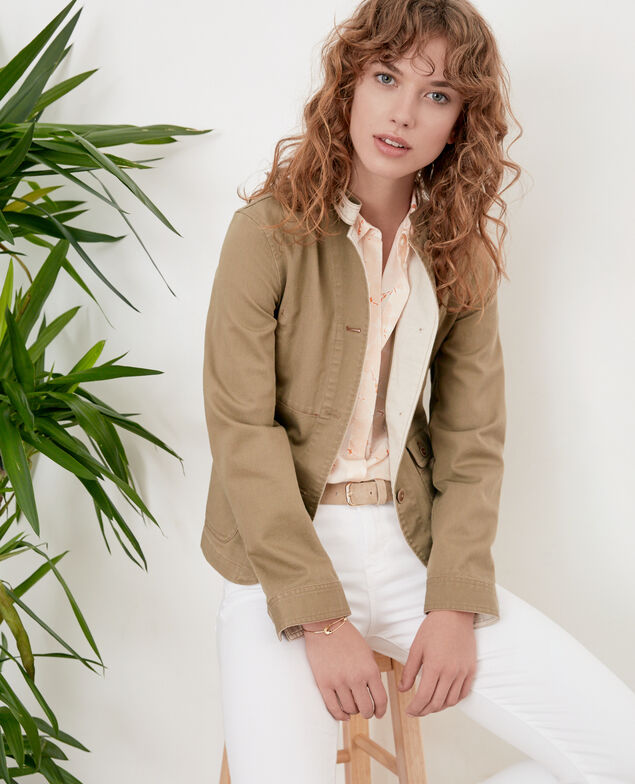 Chaqueta cuello mao Mastic