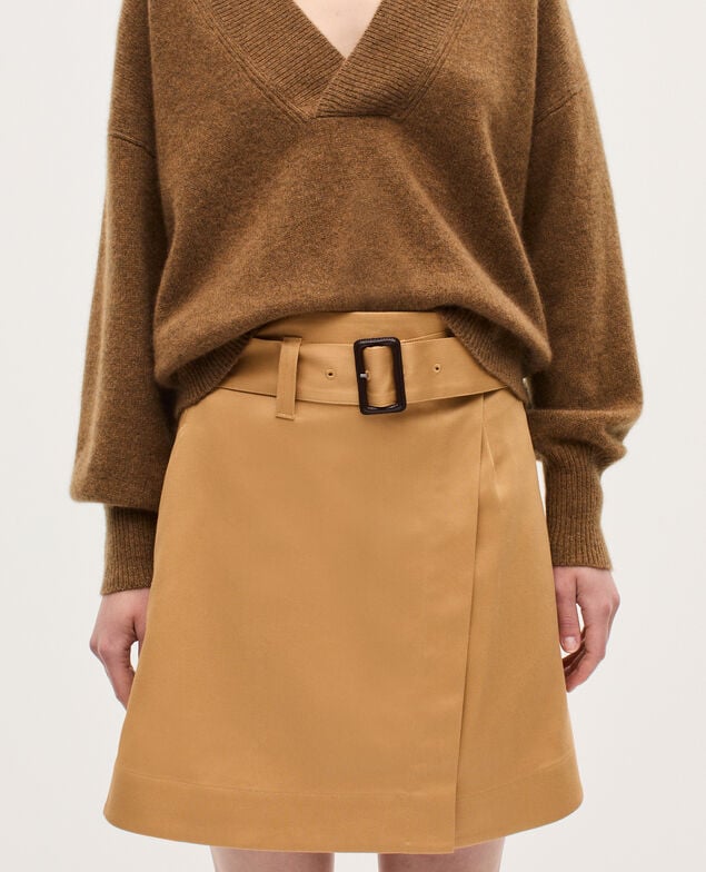 Falda corta cruzada K320 prairie sand