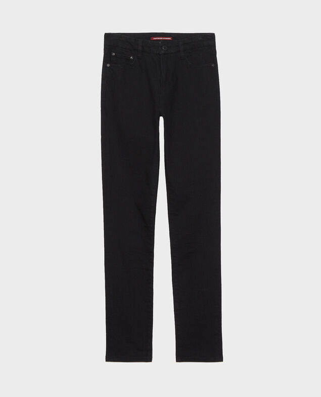 LILI - SLIM - Jeans stretch negros Noir denim