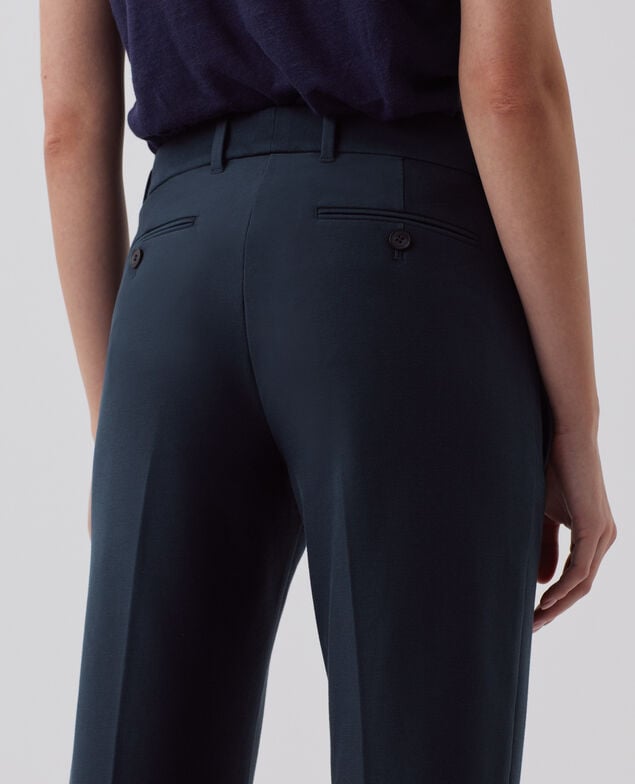 COLETTE - Pantalón recto ajustado J690 blueberry