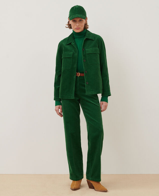 Chaqueta de pana A554 green