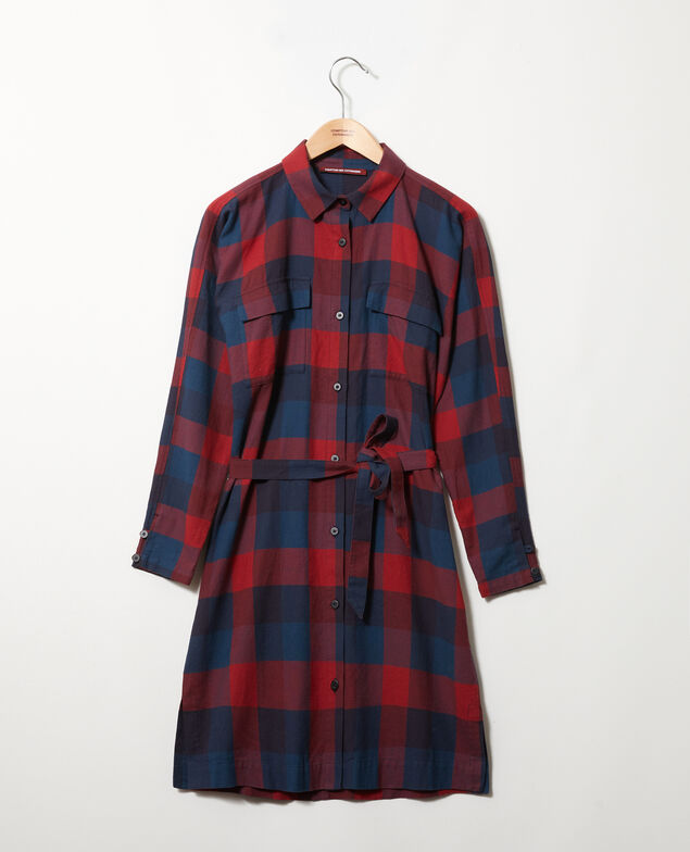 Vestido de cuadros Check