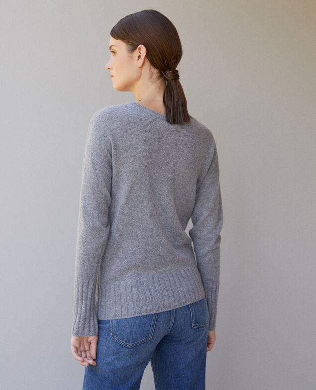 Jersey de cachemir Gris