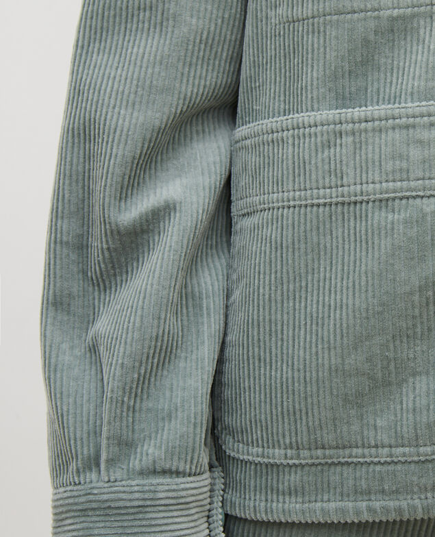  Chaqueta de trabajo de pana Chinois green