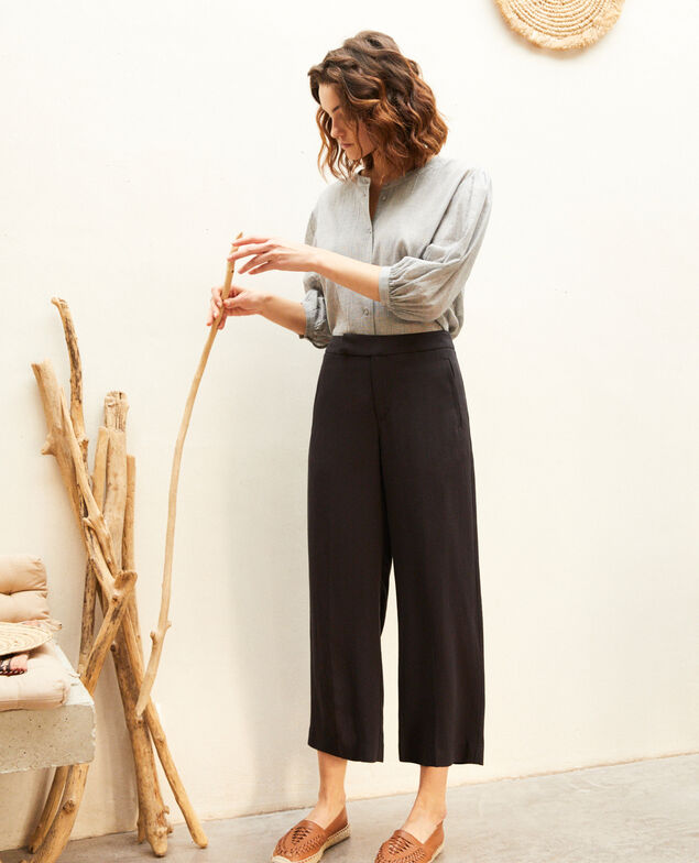 Pantalón de talle alto Noir