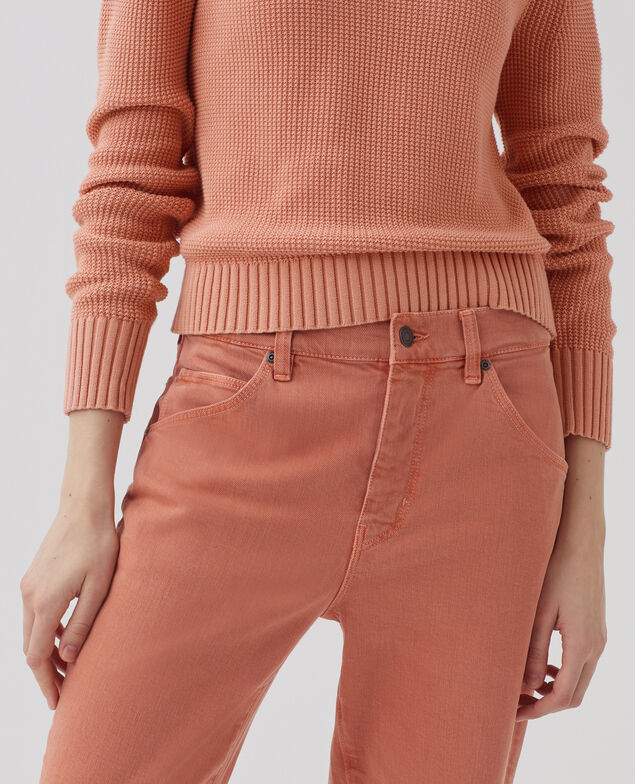 RITA - Jeans slouchy H120 dark pink