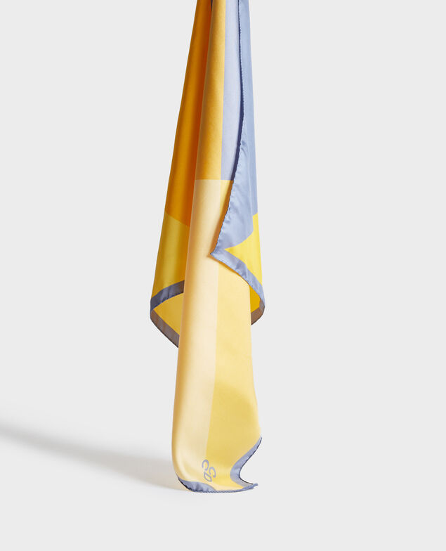 Foulard cuadrado de seda Infinity