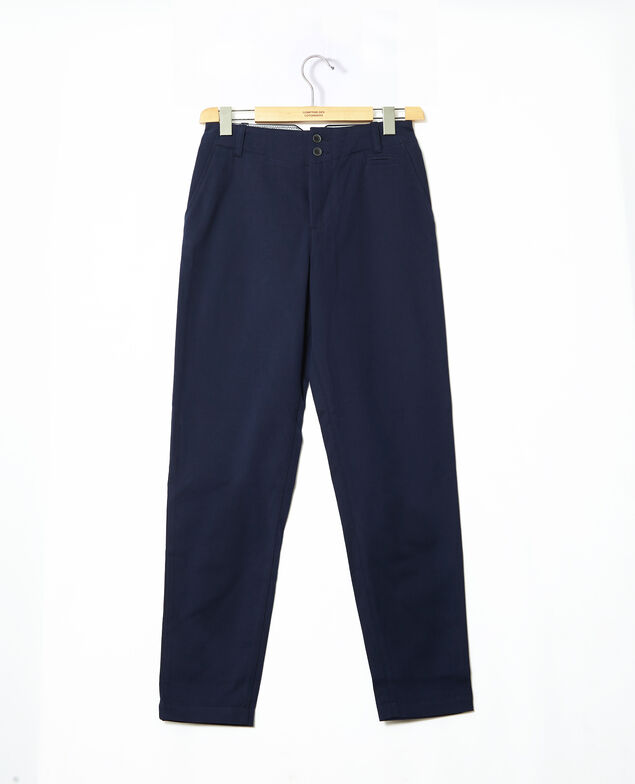 Pantalones chinos Peacoat