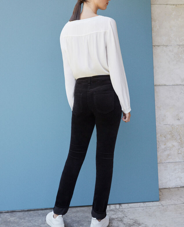 Jeans corte slim Negro