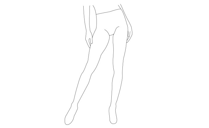 Guía de tallas para mujeres - Pantys