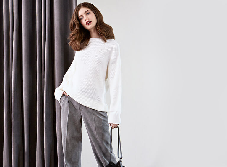 Look - Jersey de lana y alpaca, Pantalón