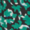 LUDIVINE - Vestido estampado fluido 0512 green cameo 3sdr167v18