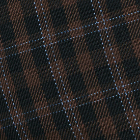 MARGUERITE - Pantalón cigarette 8865 34 brown check 2wpa021w04