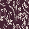 Falda cruzada estampada Cyanotype purple Paline