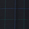 MARGUERITE - Pantalón cigarette de lana A694 navy check 3wpa107w04