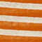 SARAH - Camiseta de lino con cuello de pico 122 stripes pumpkin 2ste620f05