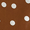 SIBYLLE - Camisa de seda 8856 24 brown dots 