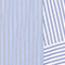 Camisa de algodón A676 stripes mix blue 3wsh013c74
