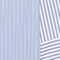 Camisa de algodón A676 stripes mix blue 3wsh013c74