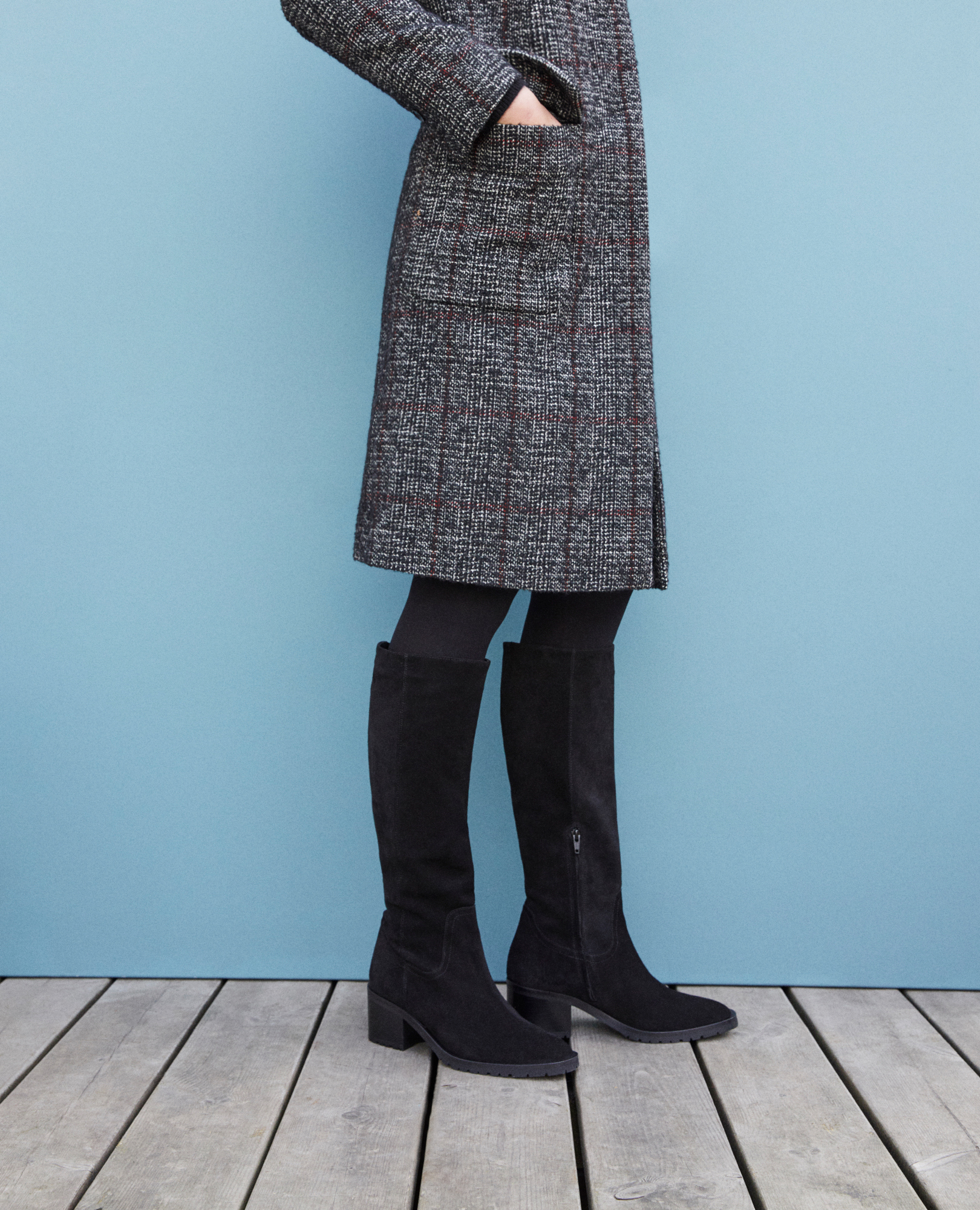 Botas de ante Negro - Ganasho | Comptoir des Cotonniers