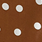 SIBYLLE - Camisa de seda 8856 24 brown dots 2wsh245s01